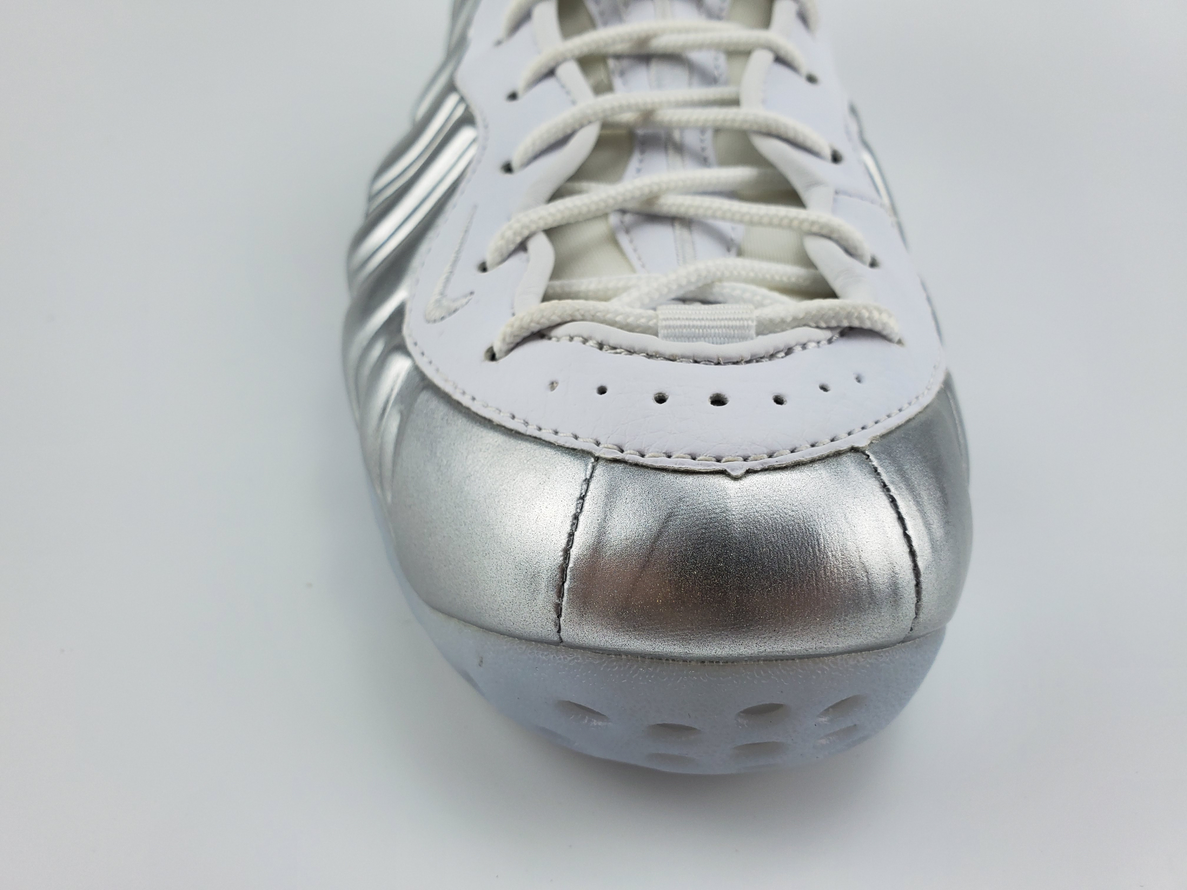 Air Foamposite One Chrome White