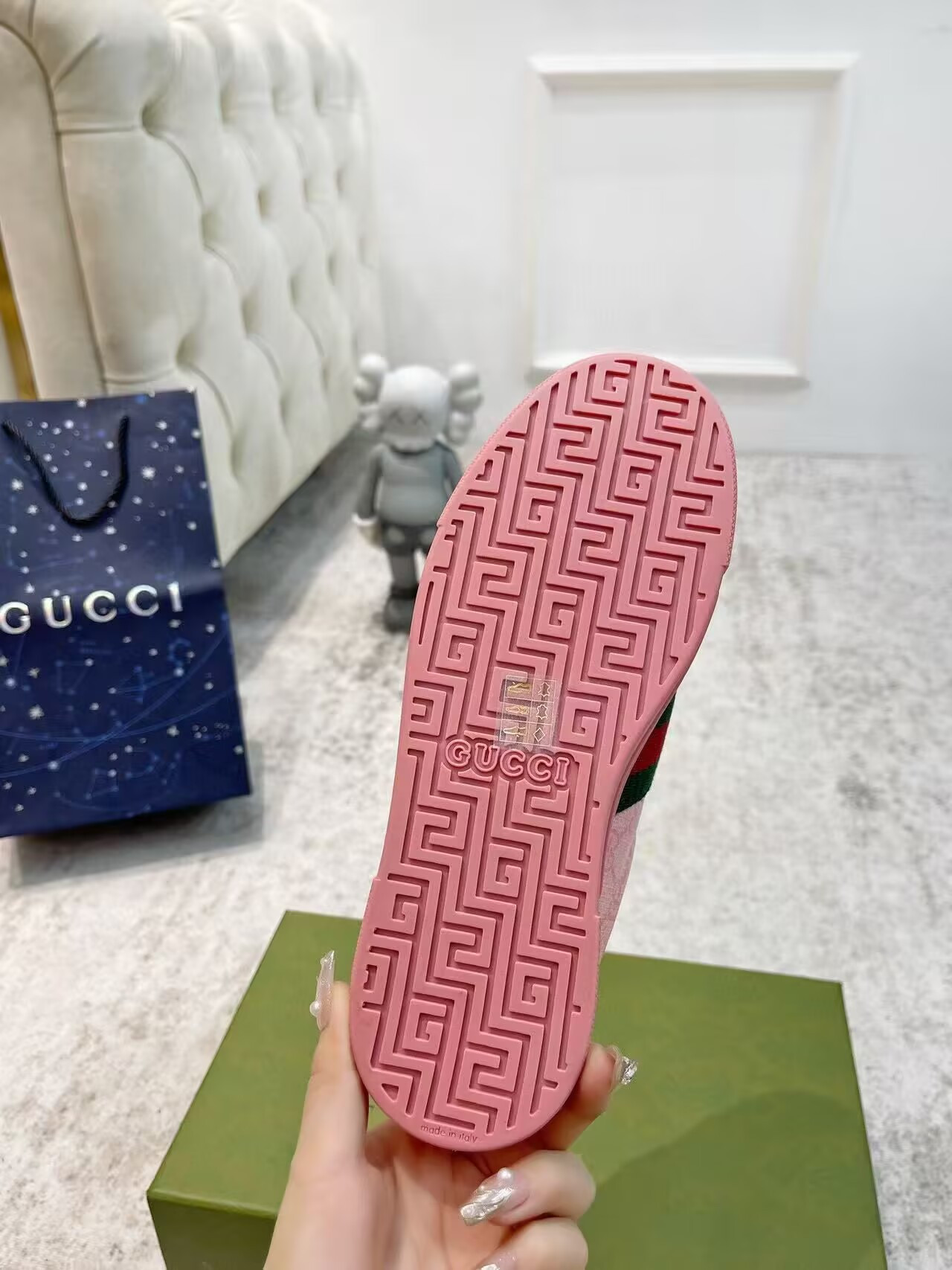 UA G*u*i Ace Sneaker