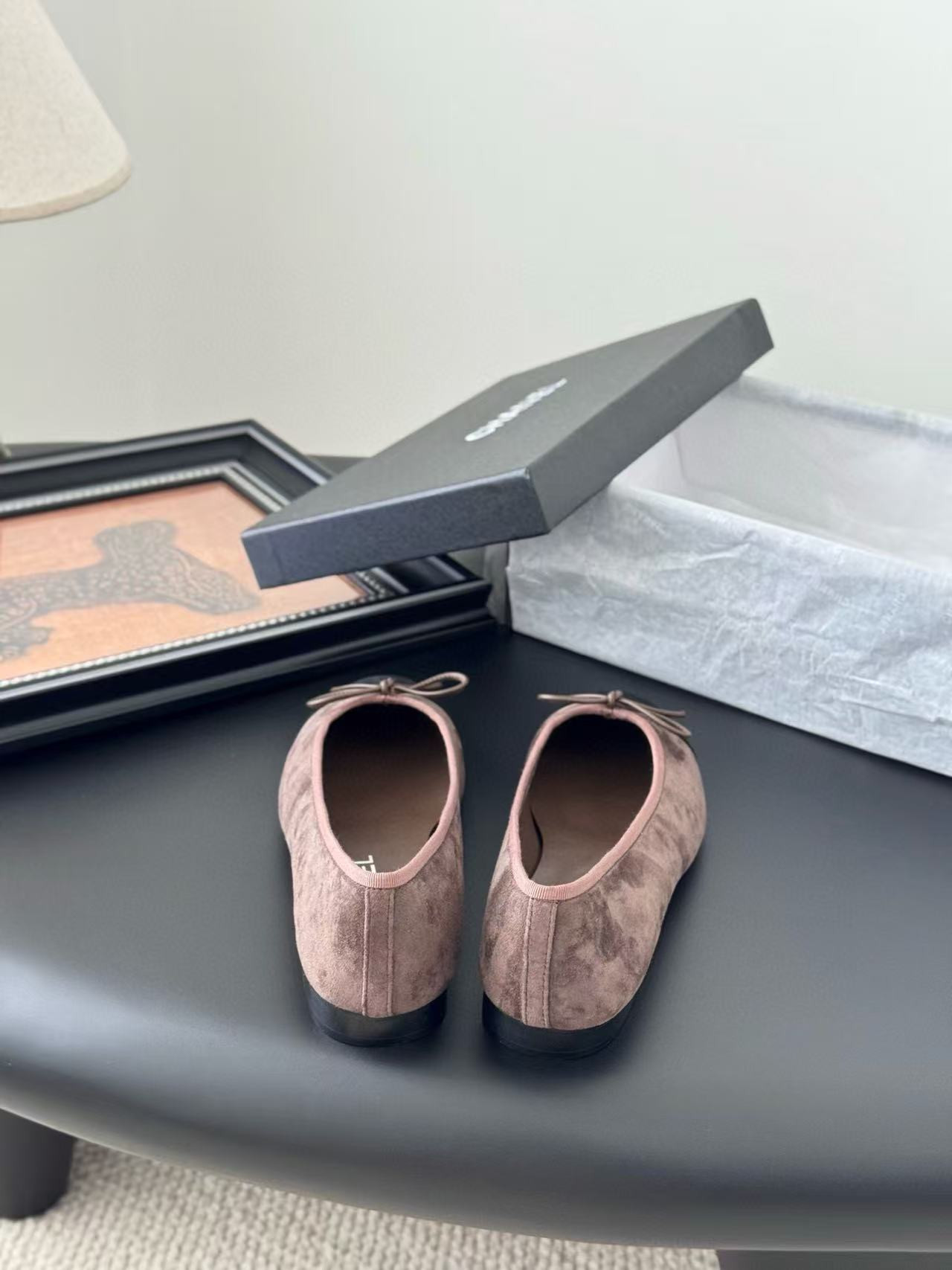 UA Ch*el Ballet flats