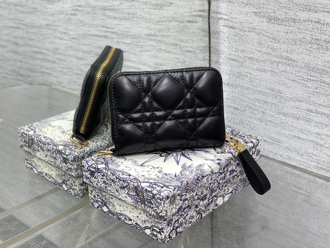 Lady D*0r Voyageur Small Coin Purse CARD HOLDER