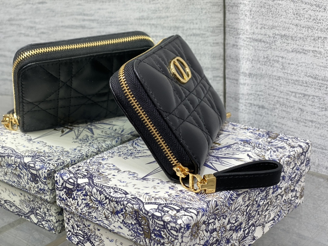 Lady D*0r Voyageur Small Coin Purse CARD HOLDER