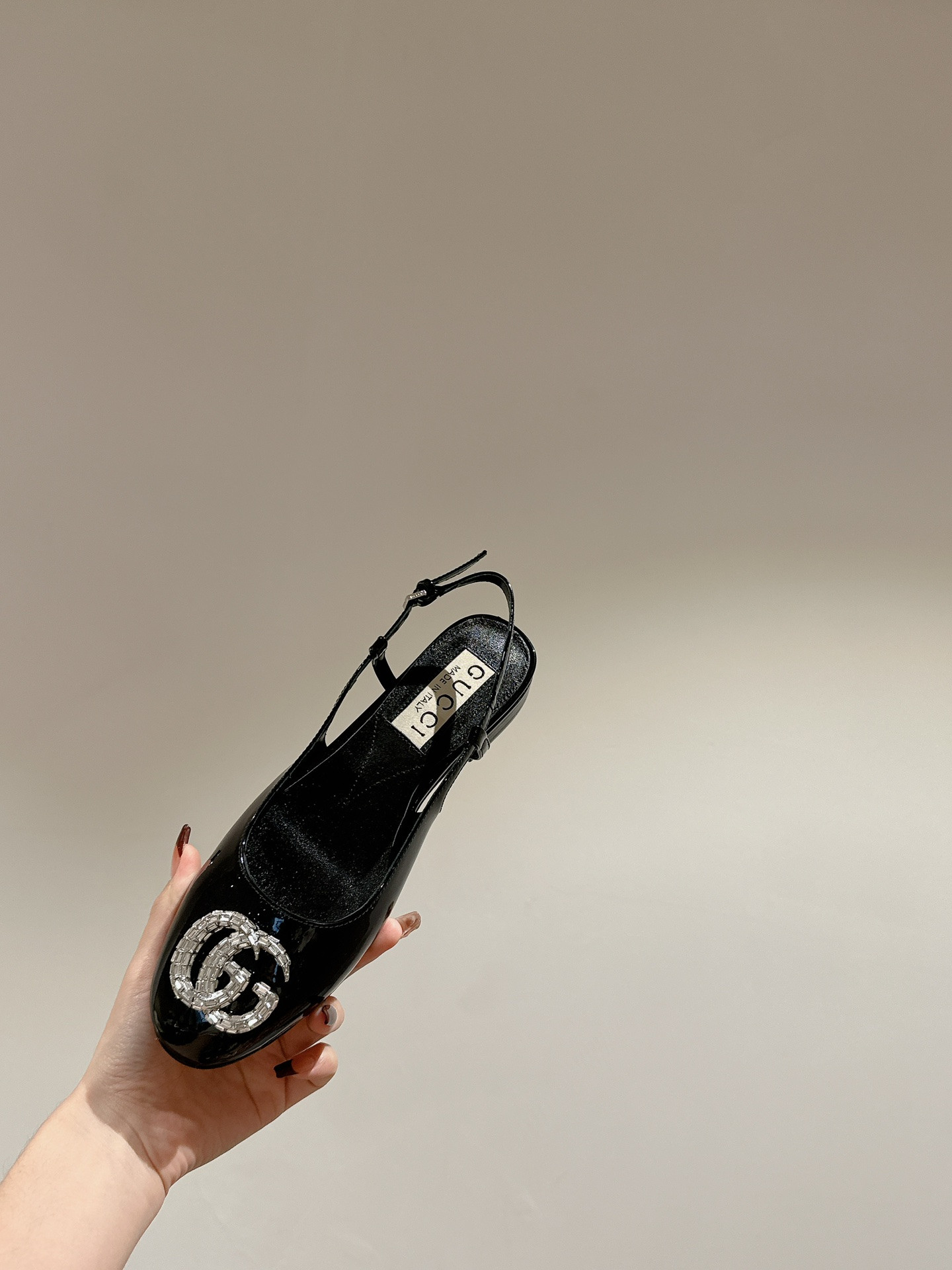 UA G*u*i BALLERINA WITH DOUBLE G