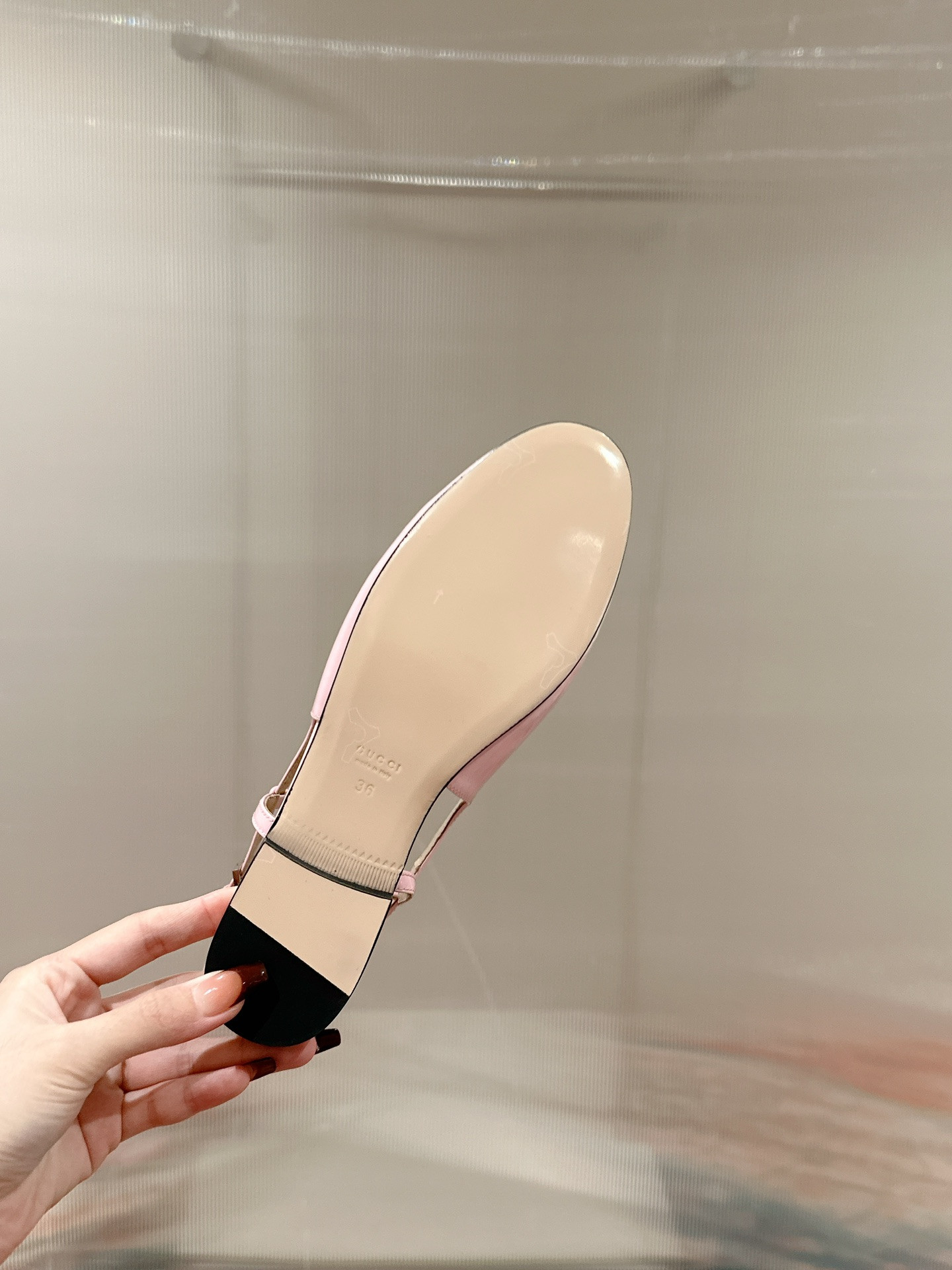 UA G*u*i BALLERINA WITH DOUBLE G