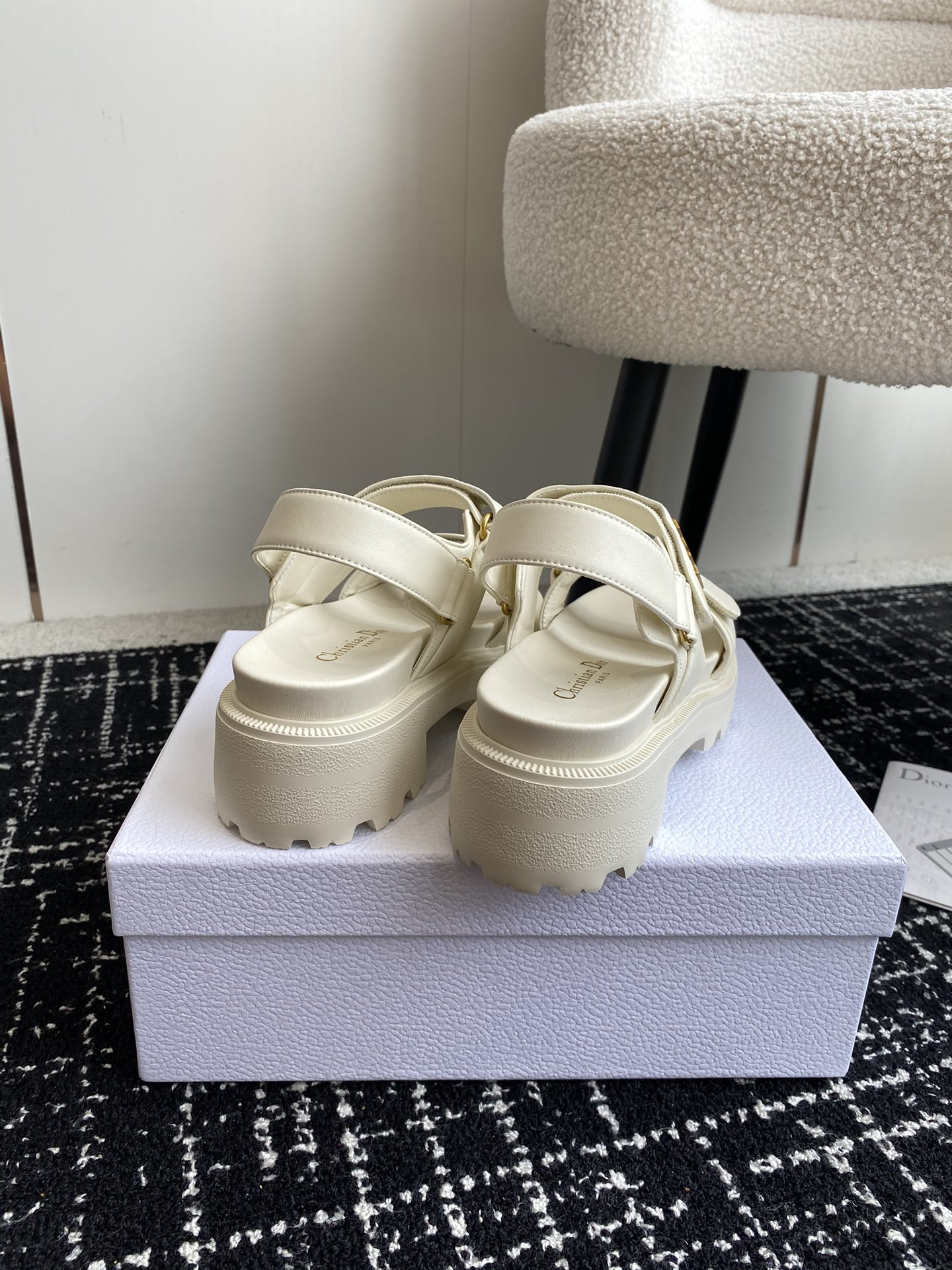 UA D*0ract Platform Sandal White