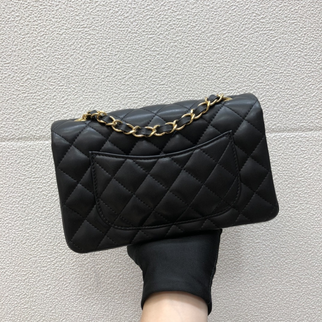 Ch*el MINI FLAP BAG 12 × 20 × 6 cm