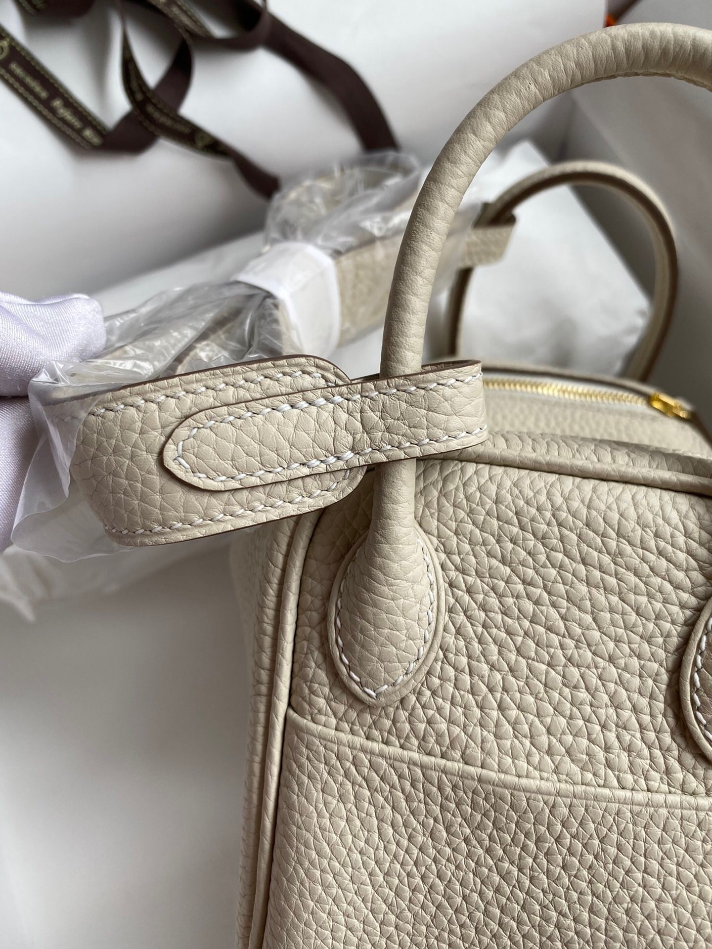 H**mes Mini lindy 19cm